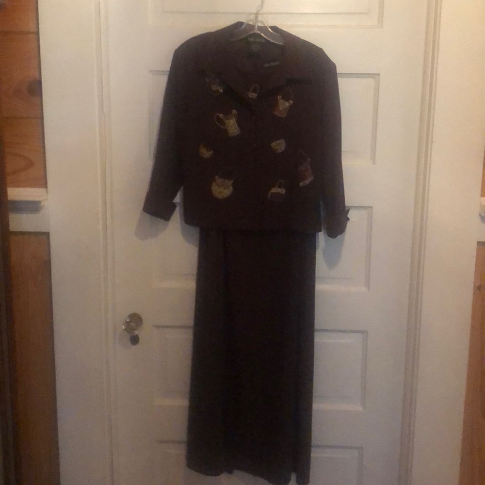 Ladies dress with jacket